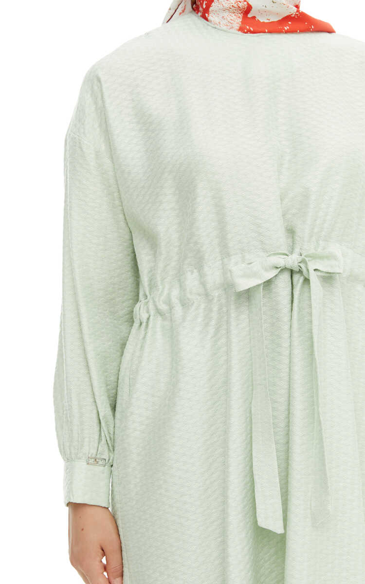 2427174 Beli Tünel Detaylı Tunik- Pantolon Takım, Tesettür Giyim