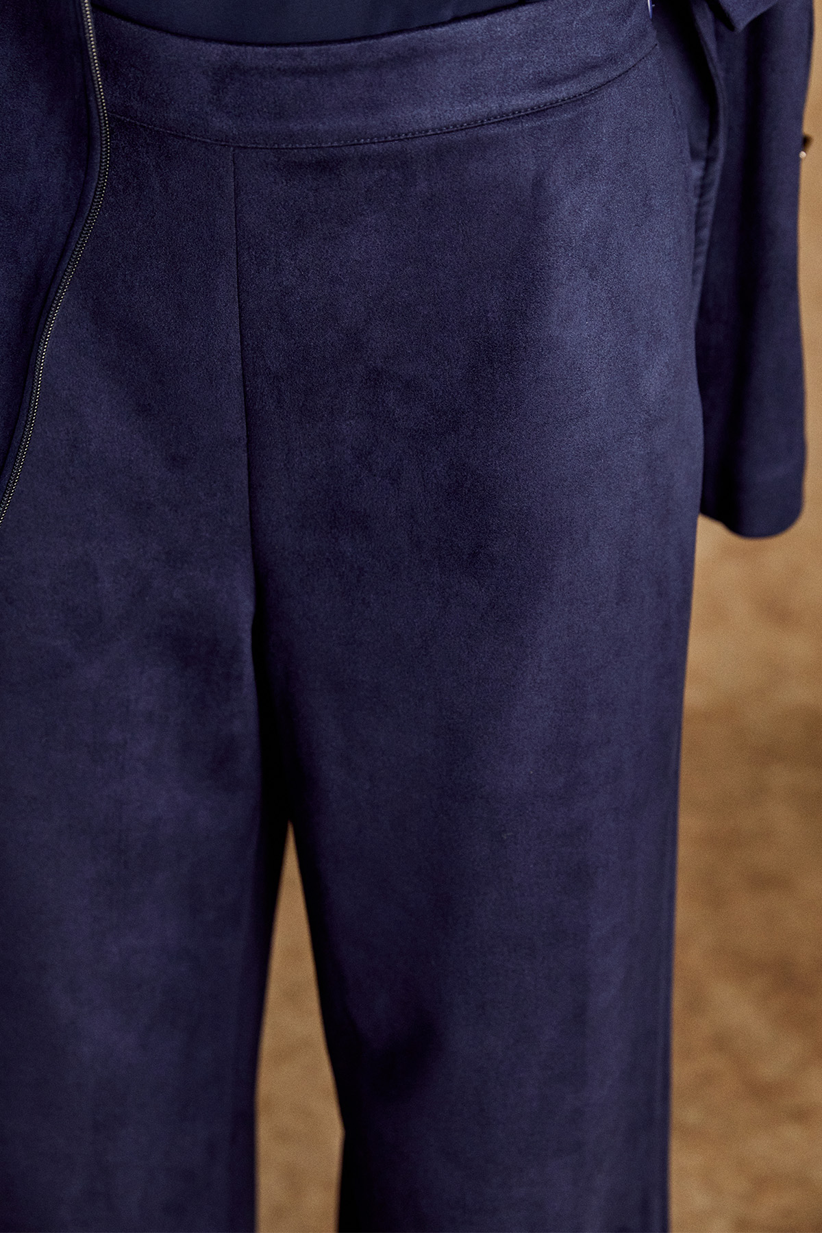 Süet Boru Paça Pantolon, Tesettür Giyim