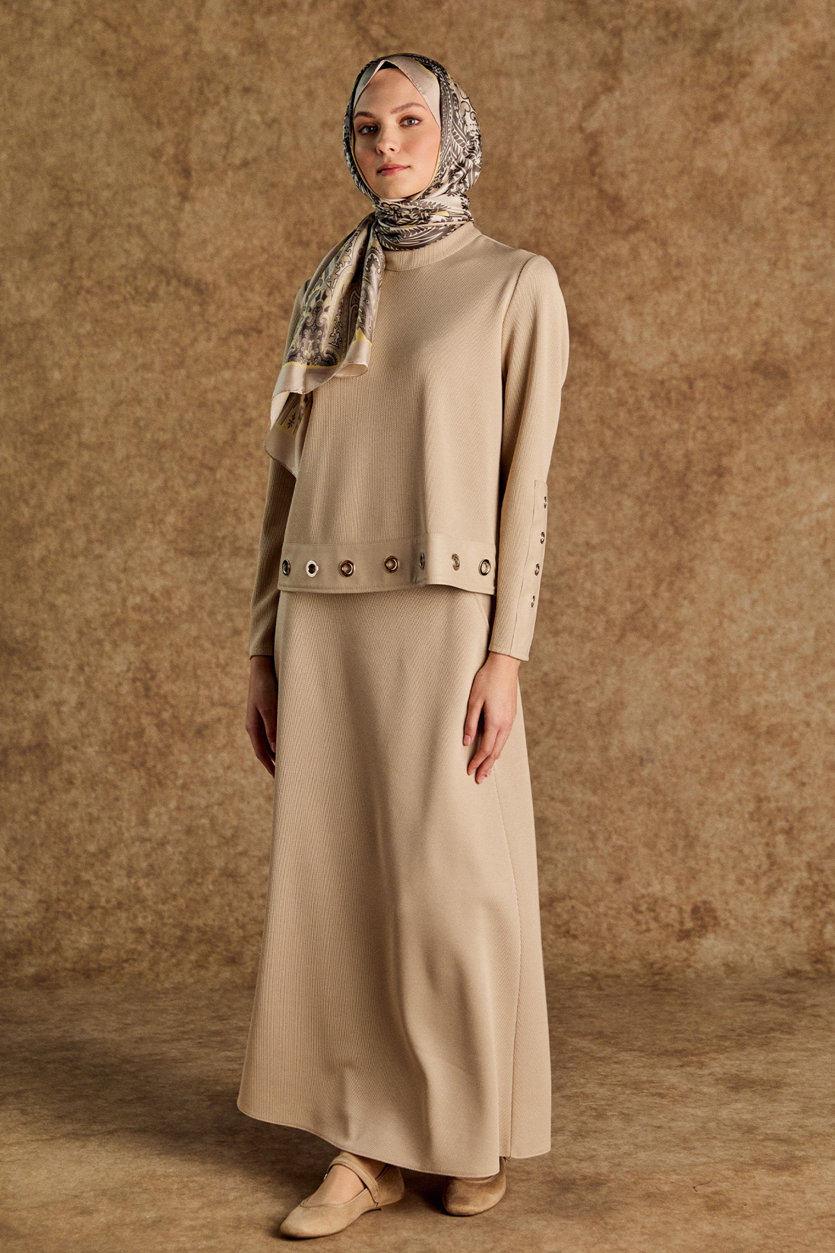 Kuşgözlü Hakim Yakalı Bluz, Tesettür Giyim