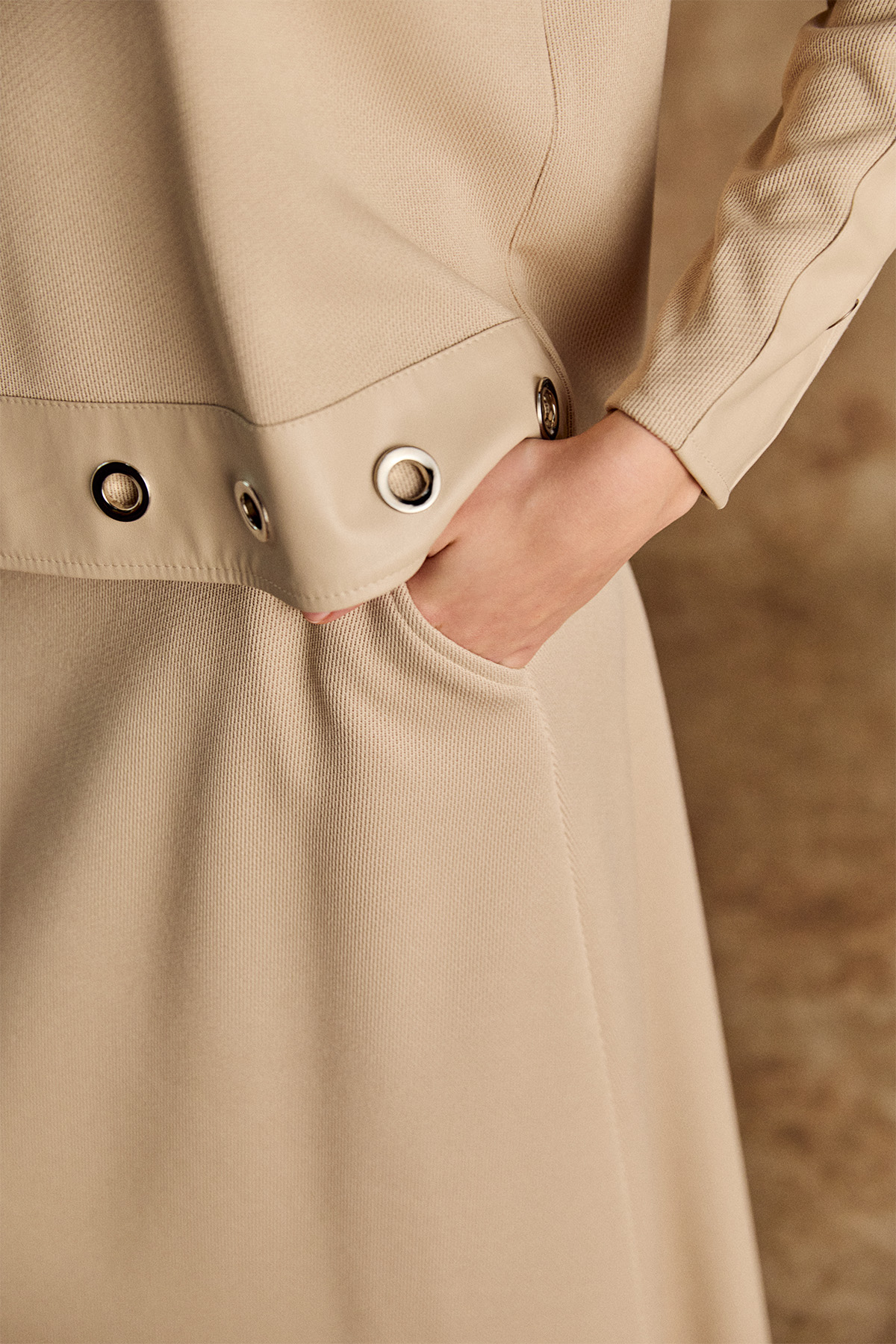 Kuşgözlü Hakim Yakalı Bluz, Tesettür Giyim