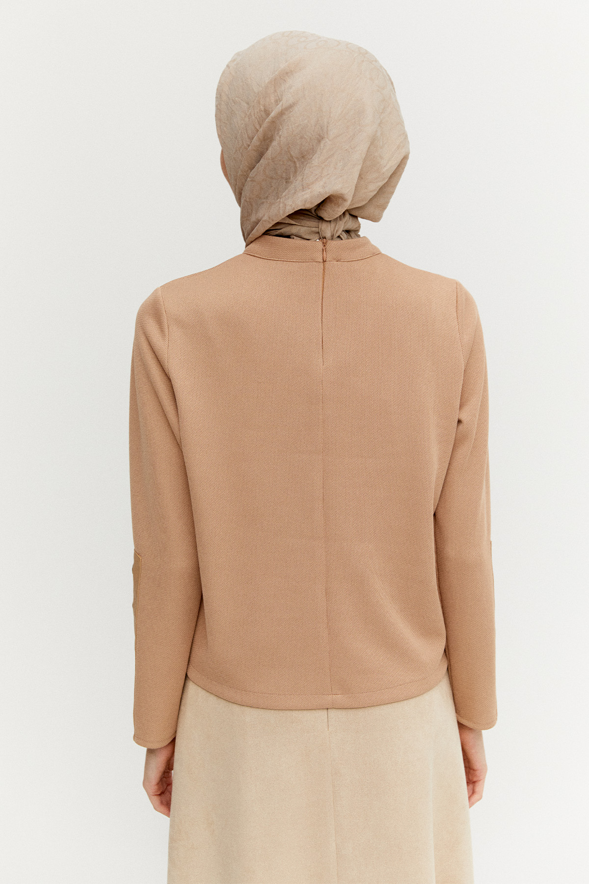 Kuşgözlü Hakim Yakalı Bluz, Tesettür Giyim