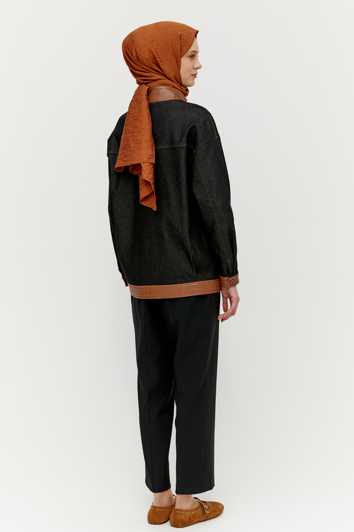 Likralı Büyük Beden Pantolon, Tesettür Giyim