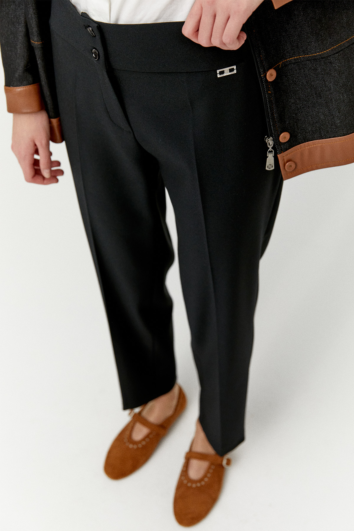 Likralı Büyük Beden Pantolon, Tesettür Giyim