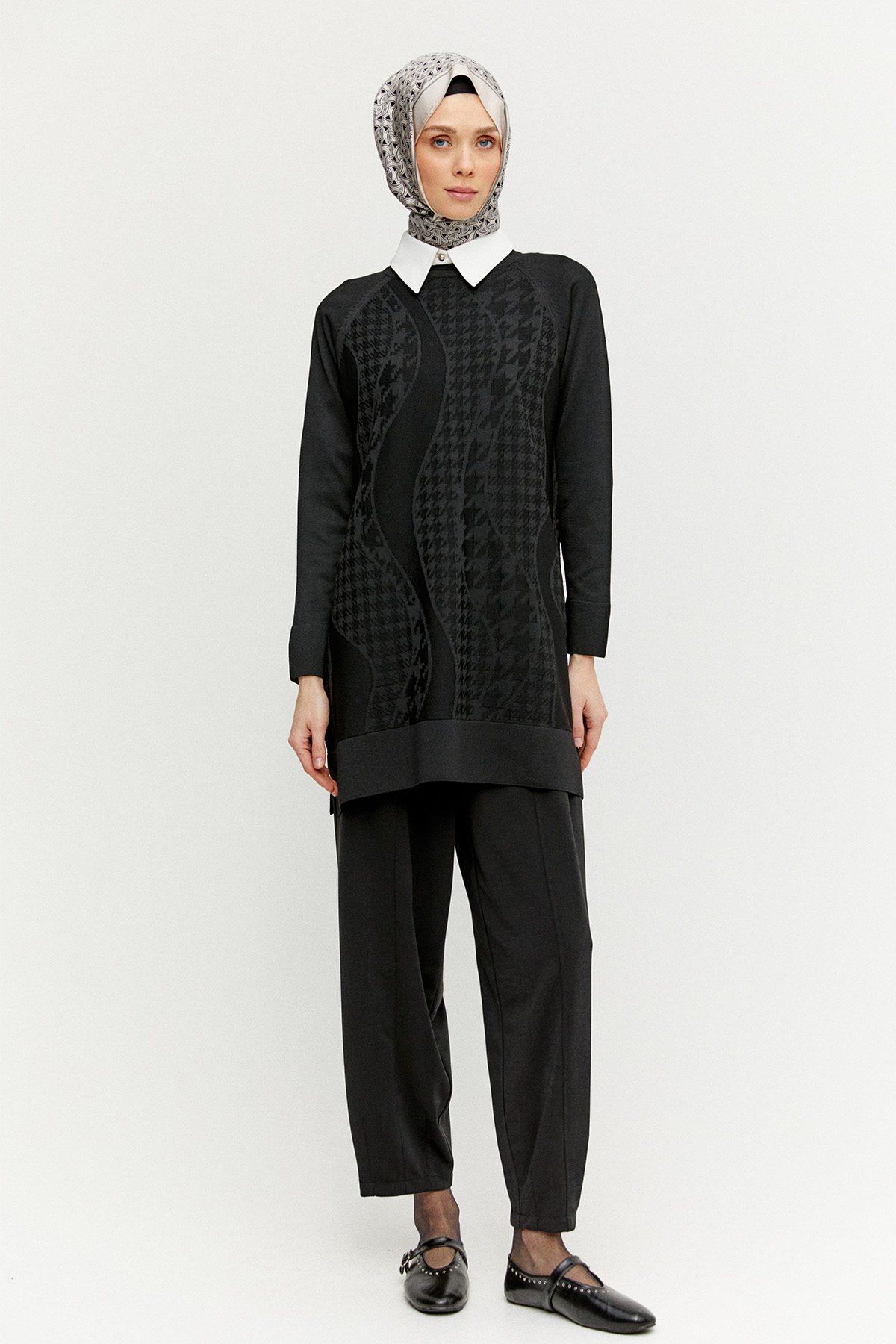 Rahat Form Pensli Pantolon, Tesettür Giyim