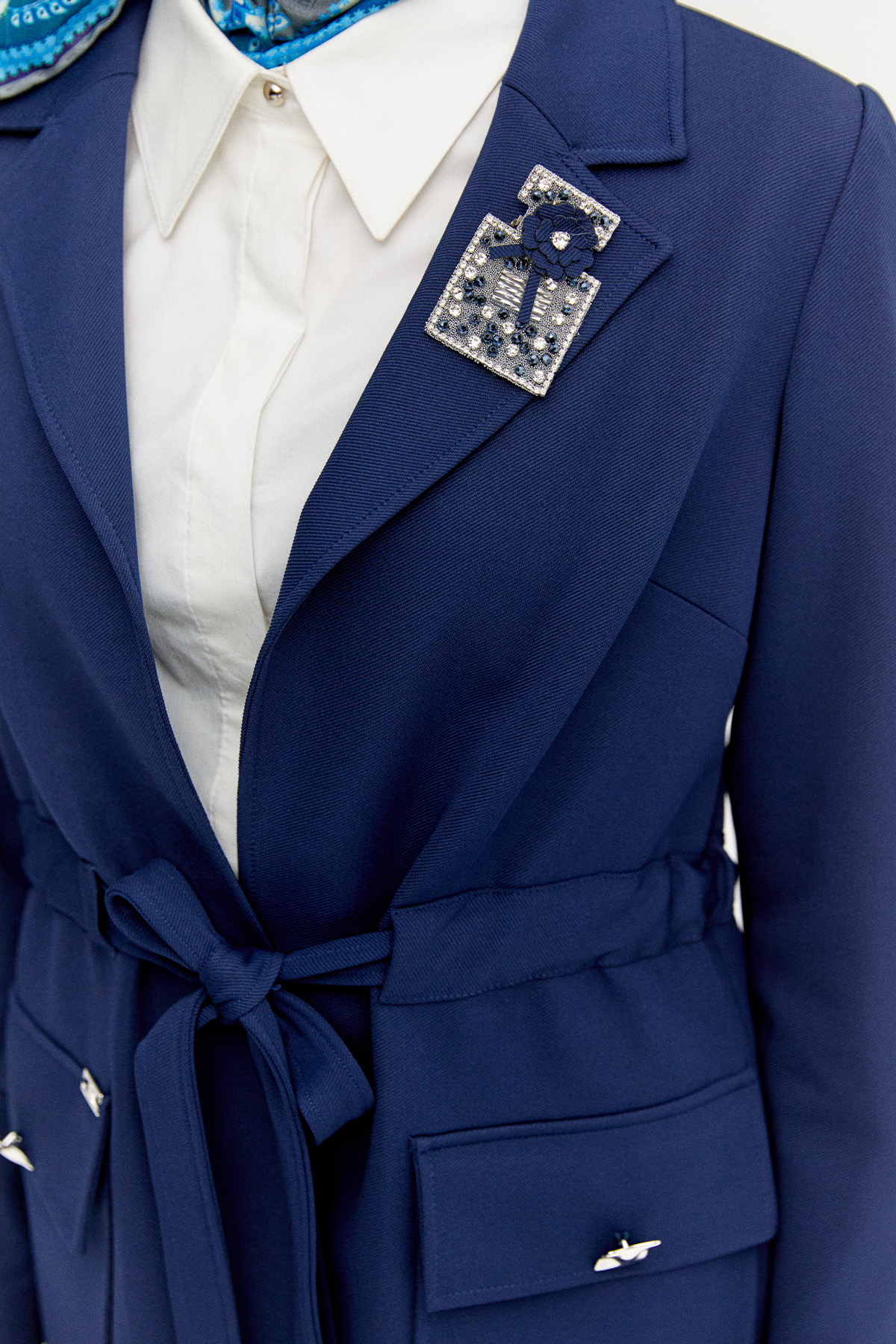 Köprü Kuşaklı Kargo Cepli İkili Takım, Tesettür Giyim