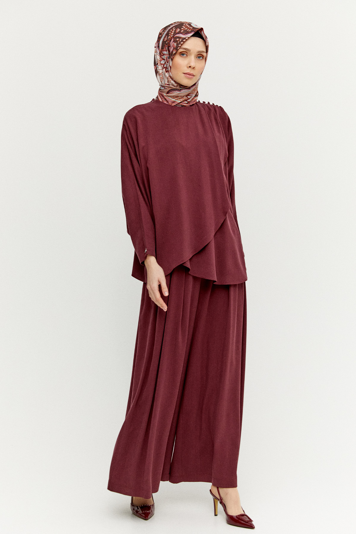 Anvelop Kesim İkili Takım, Tesettür Giyim