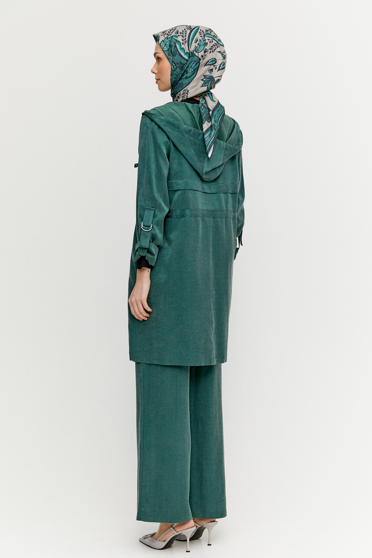 Pamuklu Kapüşonlu 3 Lü Set, Tesettür Giyim