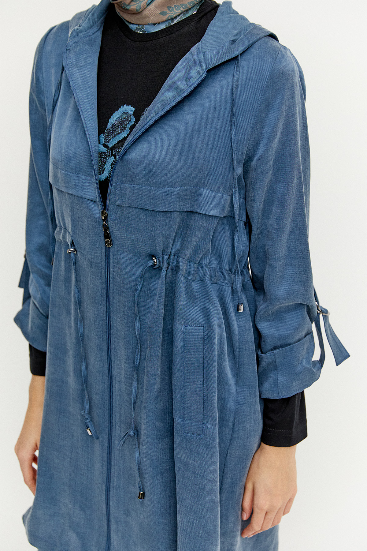 Pamuklu Kapüşonlu 3 Lü Set, Tesettür Giyim