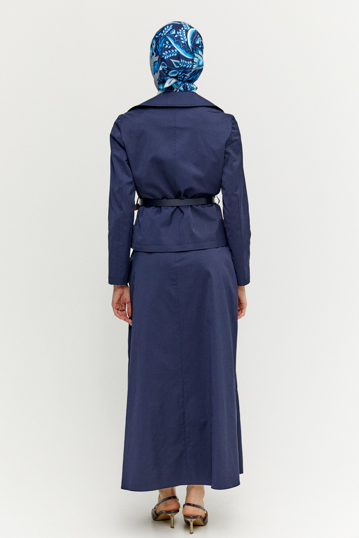 Etek Ceket Pamuk İkili Takım, Tesettür Giyim