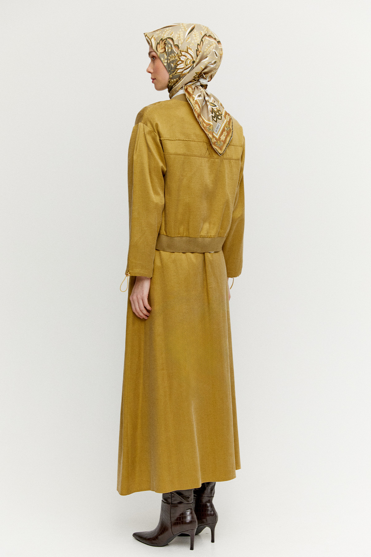 Bomber Yaka Pamuk İkili Takım, Tesettür Giyim