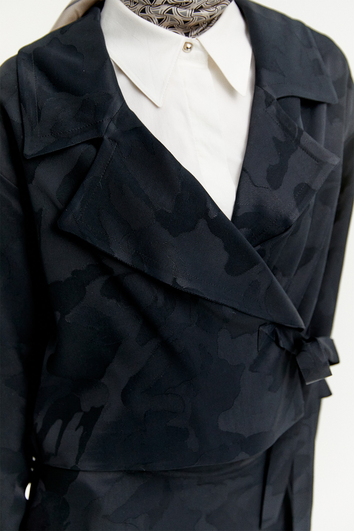 Çan Etekli Jakarlı İkili Takım, Tesettür Giyim