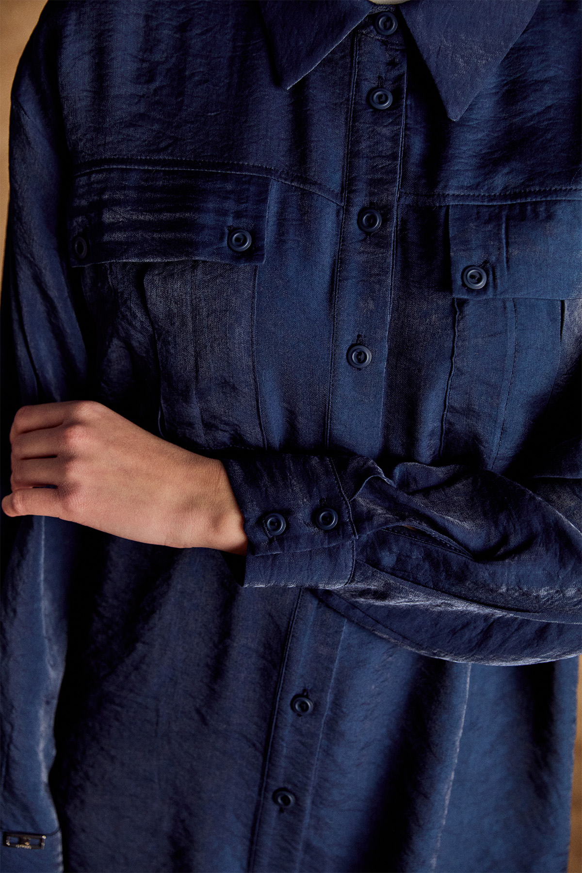 Spor Dikişli Jakarlı Tunik, Tesettür Giyim